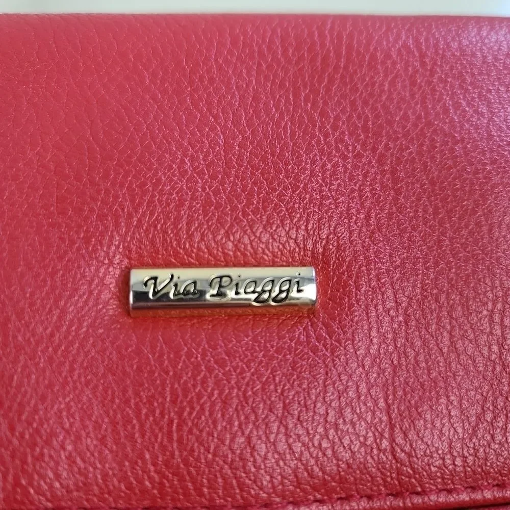 Via Piaggi Leather Purse